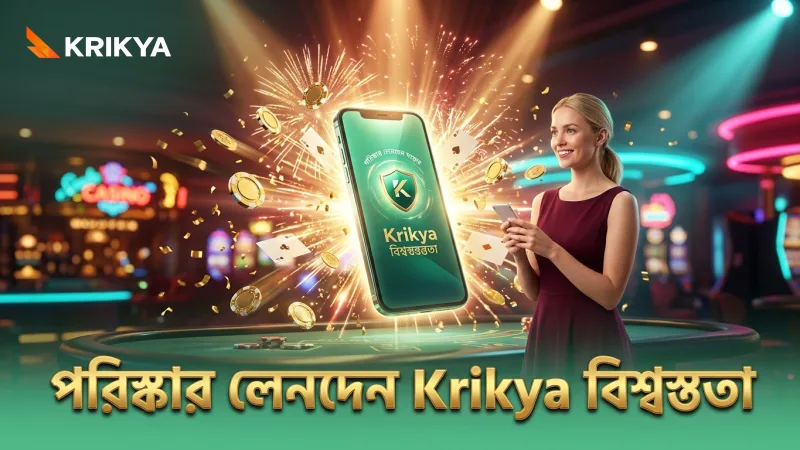 পরিষ্কার অর্থ লেনদেন Krikya-র বিশ্বস্ততা বাড়ায়