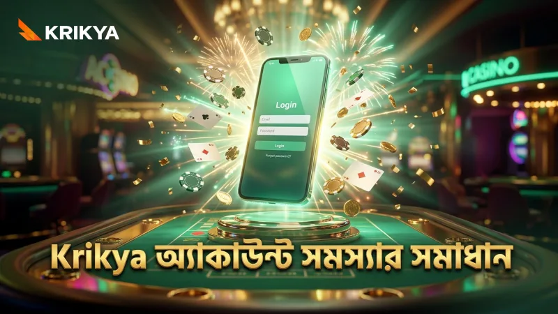 Krikya-র অ্যাকাউন্ট সমস্যা দ্রুত সমাধানের টিপস