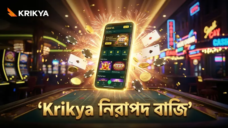 Krikya প্ল্যাটফর্মে নিরাপদ এবং দ্রুত বাজি নিষ্পত্তি