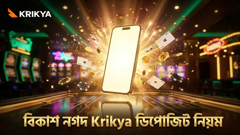 বিকাশ ও নগদ দিয়ে Krikya তে সফল ডিপোজিটের মূল নিয়মাবলী