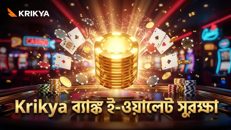 ব্যাংক ও ই-ওয়ালেট সংক্রান্ত ভুল থেকে Krikya তে নিরাপদ অ্যাকাউন্ট নিশ্চিত হয়