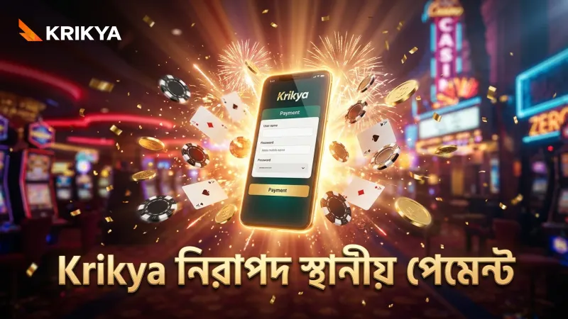 Krikya প্ল্যাটফর্মে নিরাপদ ও স্বচ্ছ লেনদেনের জন্য স্থানীয় পেমেন্ট গেটওয়ে।