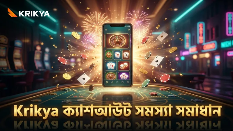 Krikya ব্যবহারকারীদের জন্য ক্যাশআউট সমস্যা নির্ণয় ও সমাধান করুন সহজে