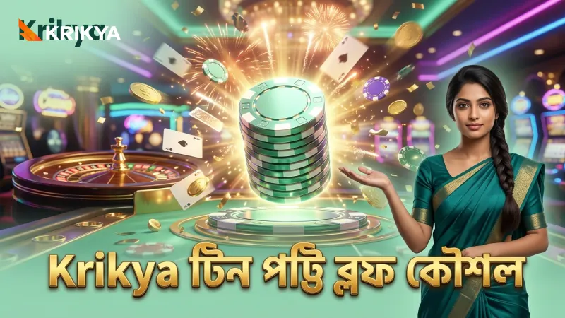 টিন পট্টি টেবিলের মূল নিয়ম ও খেলায় ব্লফের ভূমিকা