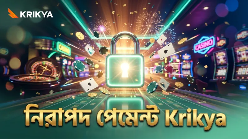 নিরাপদ পেমেন্টের জন্য Krikya নির্ভরযোগ্য গাইডলাইন প্রদান করে