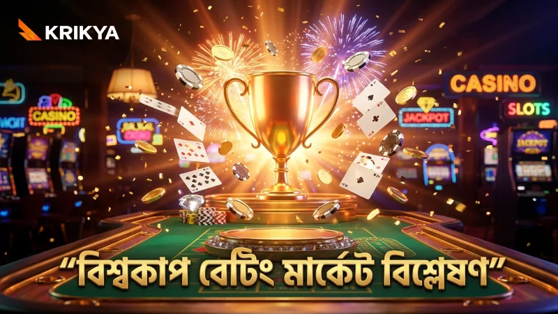 ফুটবল বিশ্বকাপের বিভিন্ন বেটিং মার্কেটের বিস্তারিত তথ্য